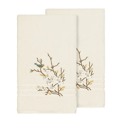 Linum Home Textiles Springtime Embellished -pc. Bath Towel Set