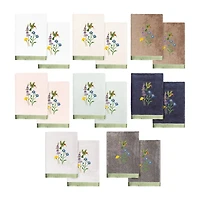 Linum Home Textiles Hada 2-pc. Embellished Hand Towel