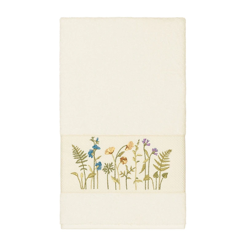 Linum Home Textiles Serenity Embellished 3-pc. Bath Towel Set