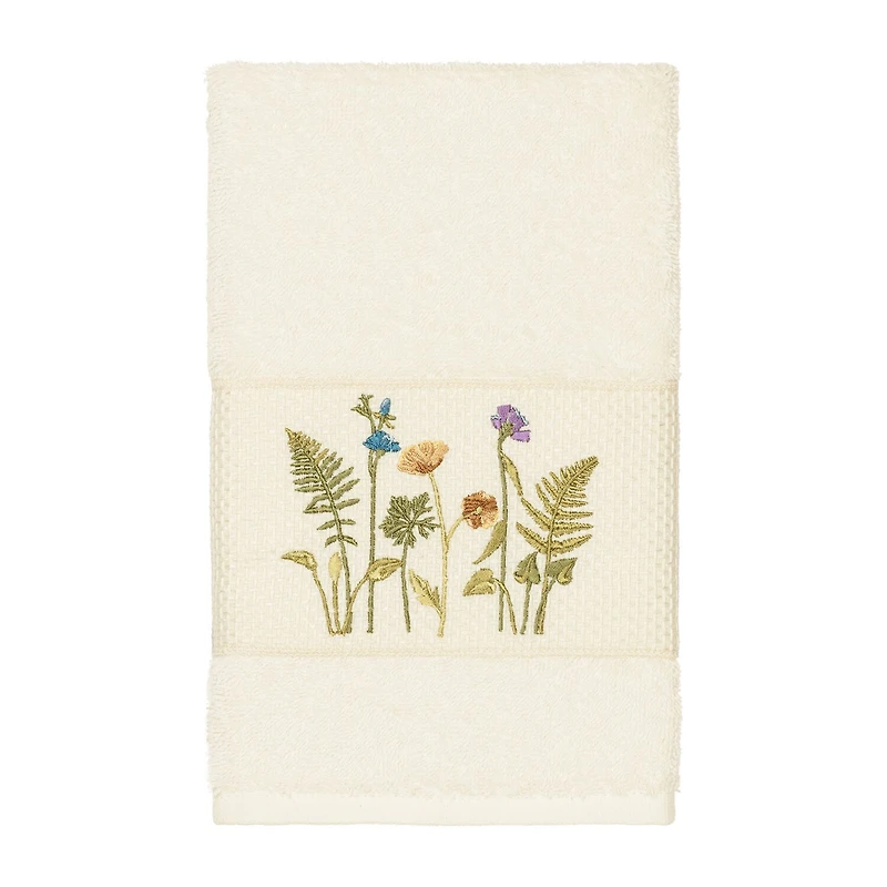 Linum Home Textiles Serenity Embellished 3-pc. Bath Towel Set