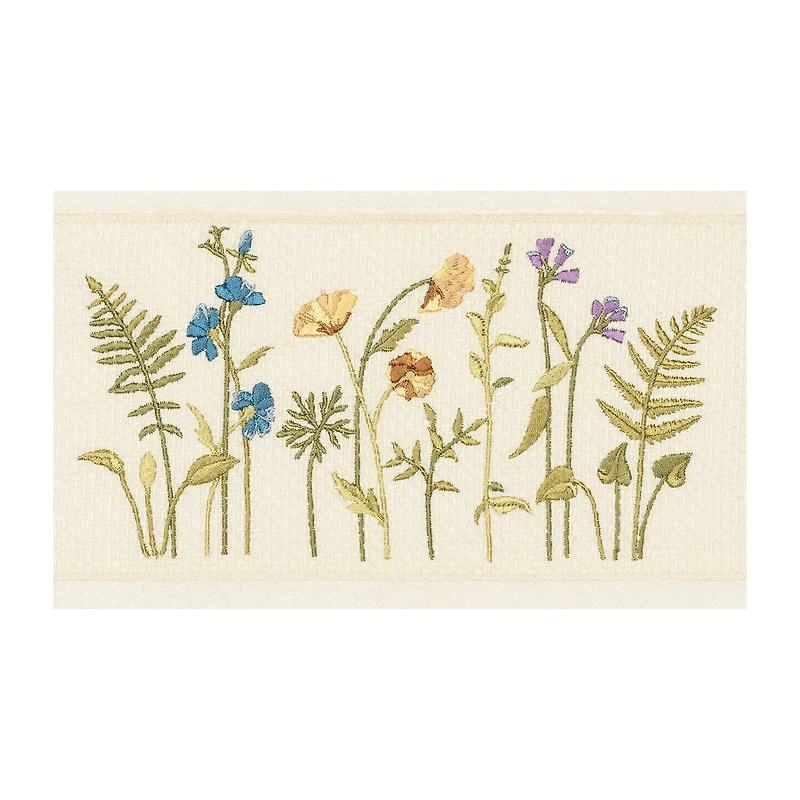 Linum Home Textiles Serenity Embellished 3-pc. Bath Towel Set