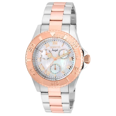 Invicta Womens Two Tone Stainless Steel Bracelet Watch 17527