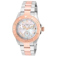 Invicta Womens Two Tone Stainless Steel Bracelet Watch 17527