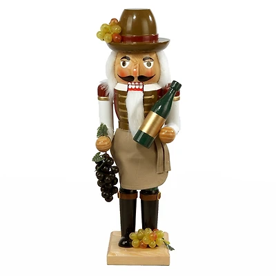 Kurt Adler 15" Wine Farmer Nutcracker