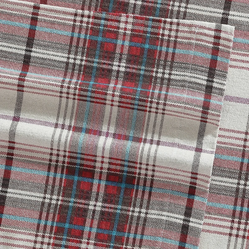 Eddie Bauer® Montlake Easy Care Flannel Sheet Set