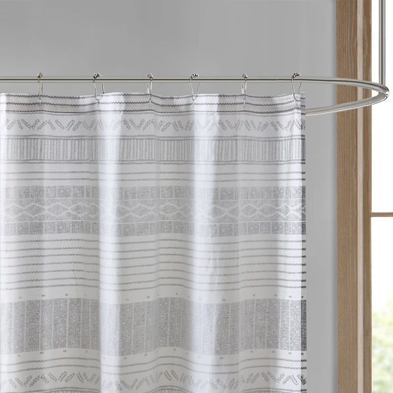 INK+IVY Cody Shower Curtain