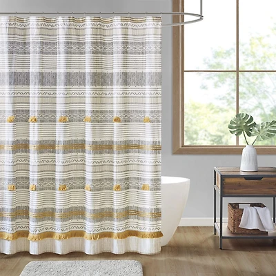 INK+IVY Cody Shower Curtain