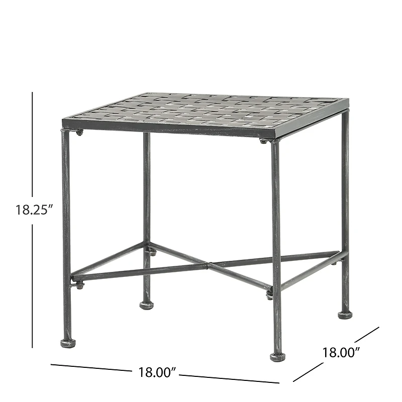 Petra Iron Side Table