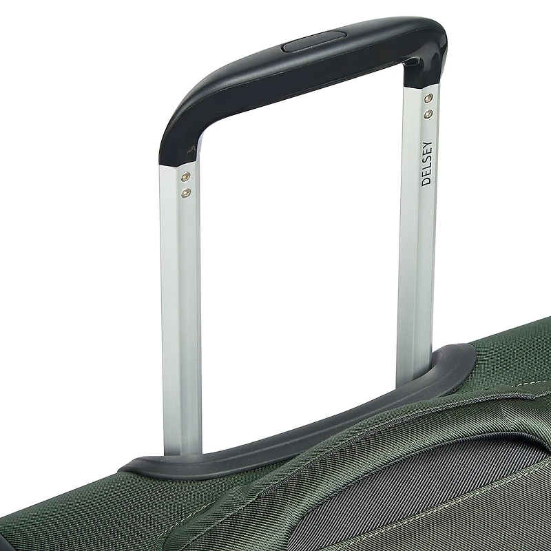 Delsey Paris Sky Max 2.0 Inch Softside Expandable Lightweight Checked Spinner Luggage