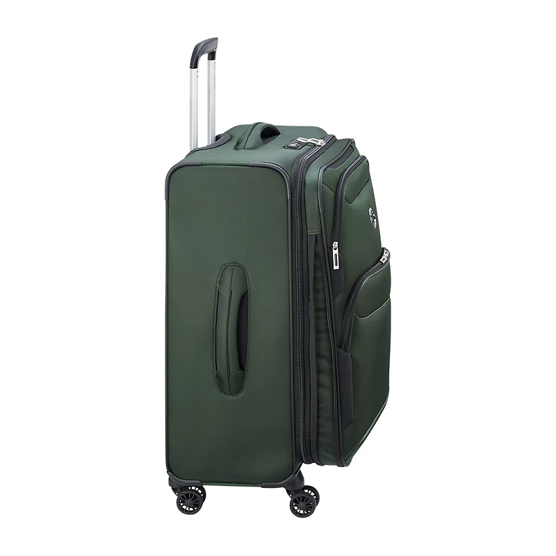 Delsey Paris Sky Max 2.0 Inch Softside Expandable Lightweight Checked Spinner Luggage