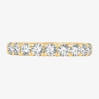 9-Stone (H-I / Si1-Si2) Womens 2 CT. T.W. Lab Grown White Diamond 14K Gold Wedding Band