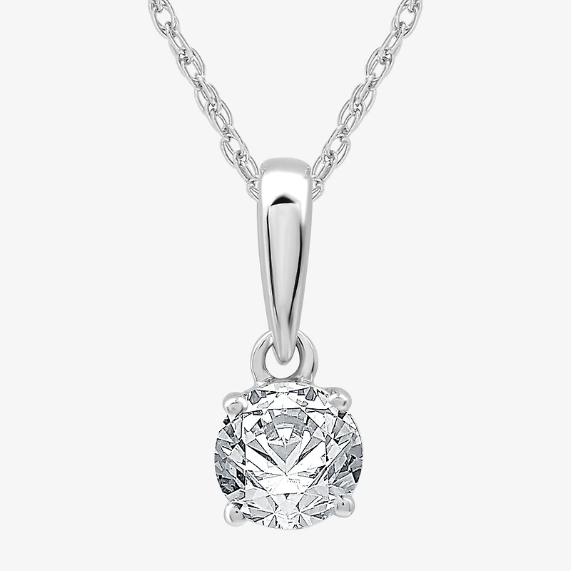 Ever Star (G / SI1-SI2) 1 CT. T.W. Lab Grown White Diamond 10K Gold Round 2-pc. Jewelry Set
