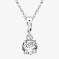 Ever Star (G / SI1-SI2) 1 CT. T.W. Lab Grown White Diamond 10K Gold Round 2-pc. Jewelry Set