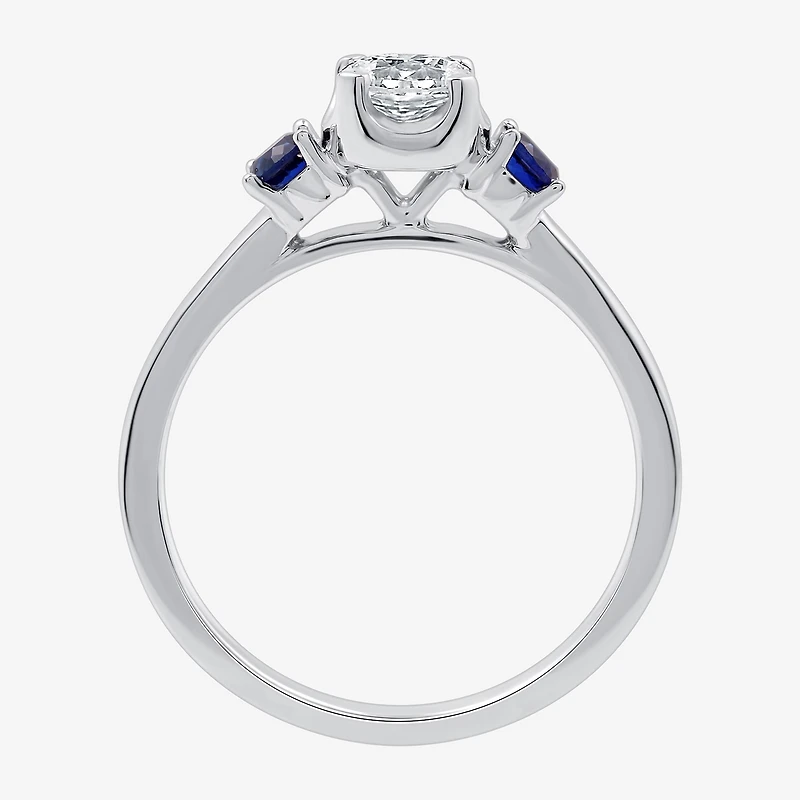 I Said Yes (H-I / I1) Womens 3/4 CT. T.W. Lab Grown White Diamond Sterling Silver Round Bridal Set