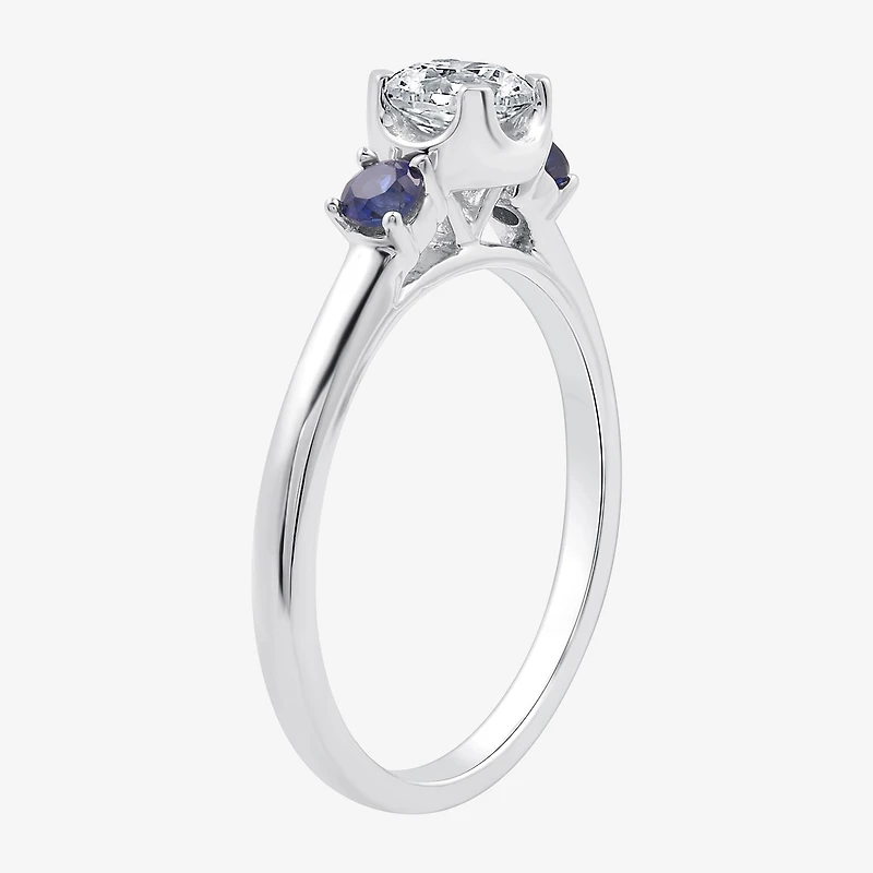 I Said Yes (H-I / I1) Womens 3/4 CT. T.W. Lab Grown White Diamond Sterling Silver Round Bridal Set