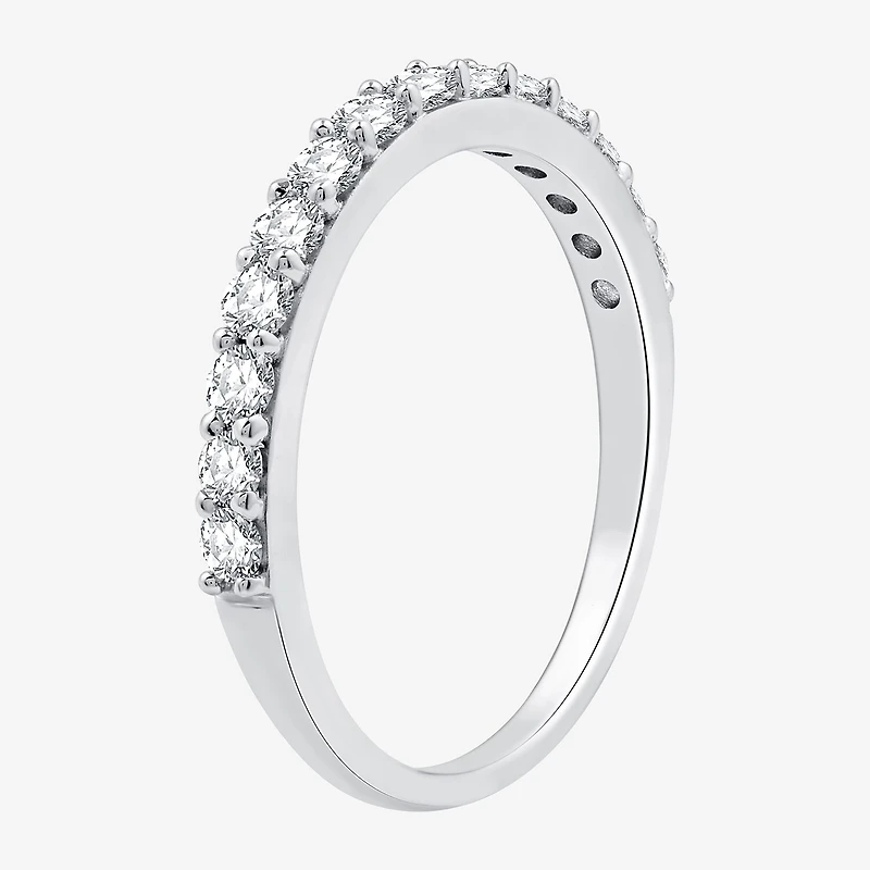 I Said Yes (H-I / I1) Womens 1 CT. T.W. Lab Grown White Diamond Sterling Silver Oval Solitaire Bridal Set