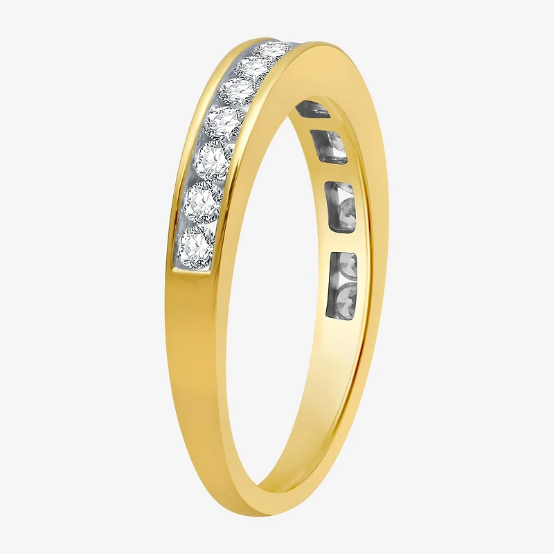 I Said Yes (H-I / I1) Womens 1 CT. T.W. Lab Grown White Diamond 14K Gold Over Silver Sterling Round Bridal Set