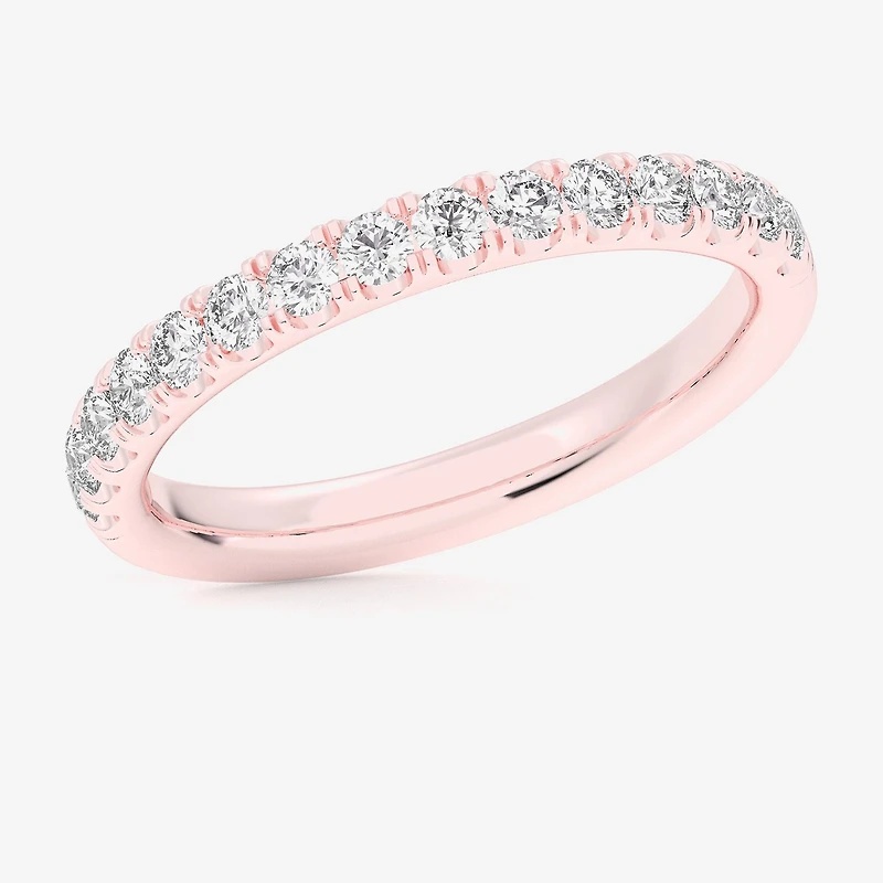 Signature By Modern Bride 2MM (SI1-SI2 / H-I) 1/2 CT.T.W. Lab-Grown Diamond Wedding Band 10K or 14K Gold