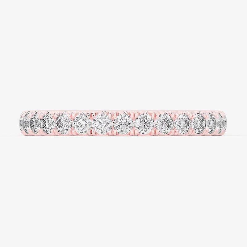 Signature By Modern Bride 2MM (SI1-SI2 / H-I) 1/2 CT.T.W. Lab-Grown Diamond Wedding Band 10K or 14K Gold