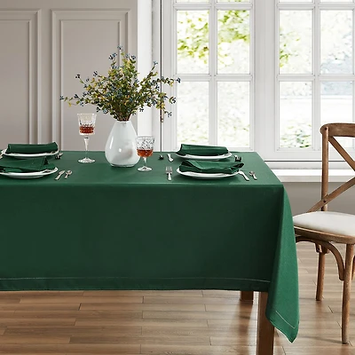 Elrene Home Fashions Alison Hemstitch Border Tablecloth