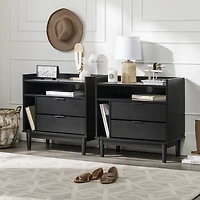 MCM 2 Drawer Nighstand