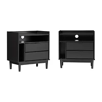 MCM 2 Drawer Nighstand