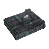 Eddie Bauer Mountain Pine Tartan Washable Lightweight Throw