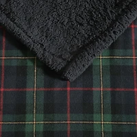 Eddie Bauer Mountain Pine Tartan Washable Lightweight Throw