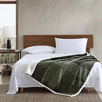 Eddie Bauer Pine Plaid Washable Lightweight Throw