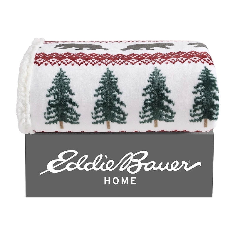 Eddie Bauer Grizzly Peak Washable Lightweight Throw