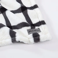 Eddie Bauer Bunkhouse Fur Like Washable Lightweight Throw