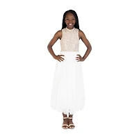 Speechless Big Kid Girls Sleeveless Maxi Dress