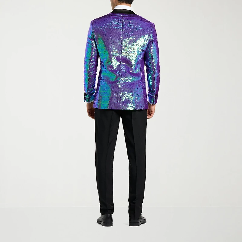Opposuits Sapphire Sequins Mens 3-pc. Tuxedo