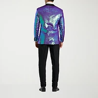 Opposuits Sapphire Sequins Mens 3-pc. Tuxedo