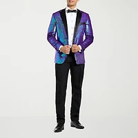 Opposuits Sapphire Sequins Mens 3-pc. Tuxedo
