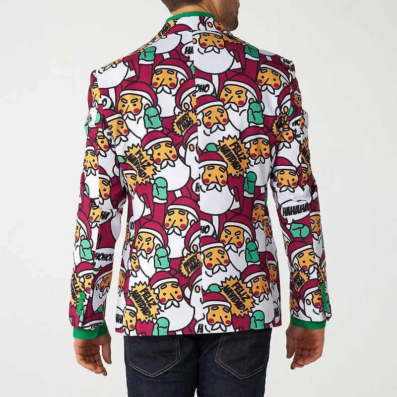 Opposuits Christmas Cool Clause Mens Slim Fit Blazer