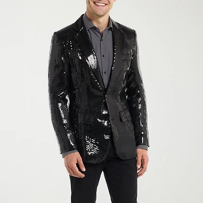 Suitmeister Sequins Mens Slim Fit Blazer