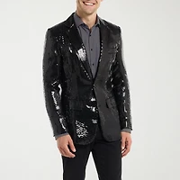 Suitmeister Sequins Mens Slim Fit Blazer