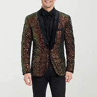 Opposuits Sequins Mens Slim Fit Suit Jacket