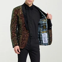 Opposuits Sequins Mens Slim Fit Suit Jacket