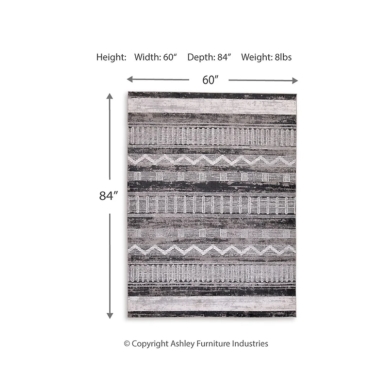 Signature Design by Ashley® Henchester Washable Indoor Rectangular Area Rug