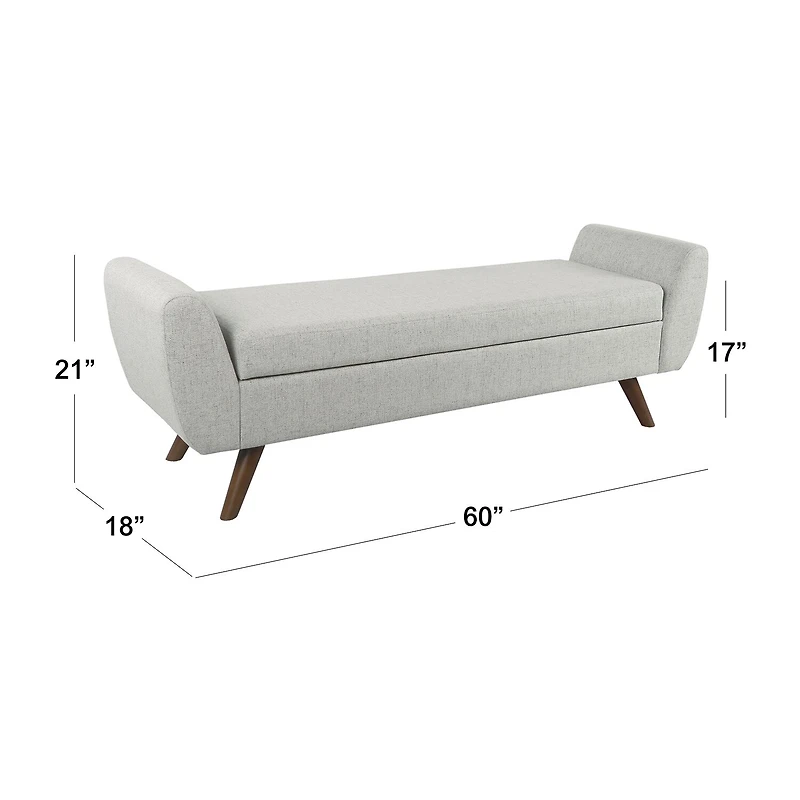 Homepop Storage Bench