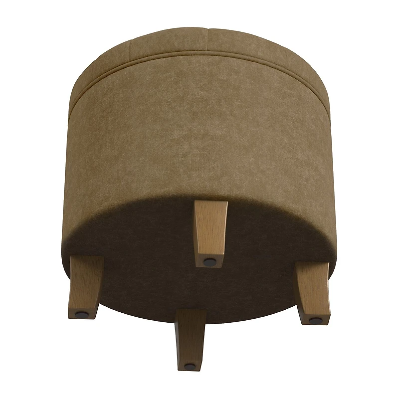 HOMEPOP Homepop Storage Tufted Lift-Top Ottoman
