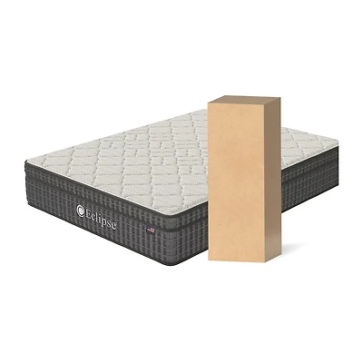 Eclipse Empower 12" Euro Pillow Top Hybrid - Mattress A Box