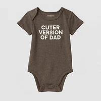 Okie Dokie Baby Unisex Crew Neck Short Sleeve Rib Bodysuit