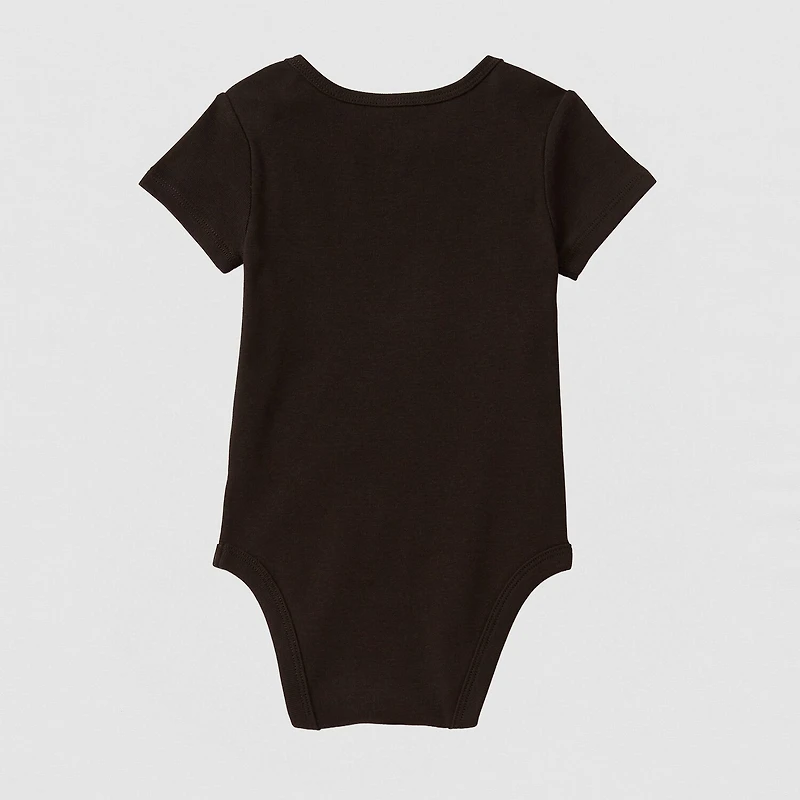 Okie Dokie Baby Boys Crew Neck Short Sleeve Rib Bodysuit
