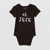 Okie Dokie Baby Boys Crew Neck Short Sleeve Rib Bodysuit