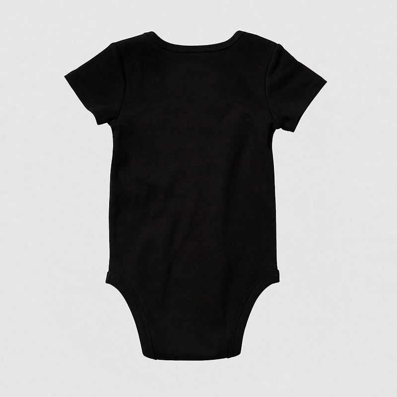 Okie Dokie Baby Unisex Round Neck Short Sleeve Rib Bodysuit