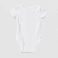 Okie Dokie Baby Unisex Round Neck Short Sleeve Rib Bodysuit