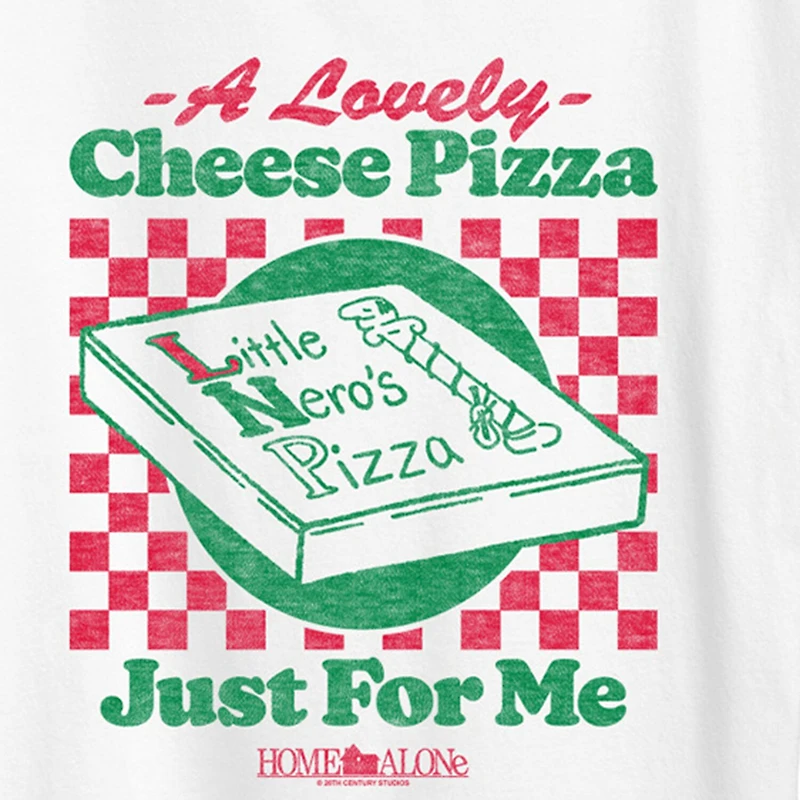 Cheese Pizza Womens Crew Neck Short Sleeve Regular Fit Graphic T-Shirt